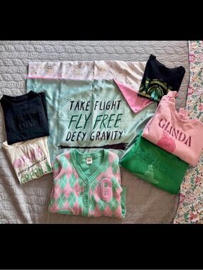 Girls - Wicked Clothes and Pillow Cases - size M & L - lot of 8